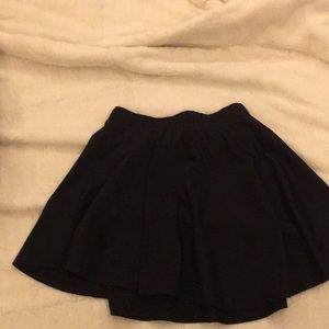 Spirit Halloween Black Skater/Circle Skirt Size XL
